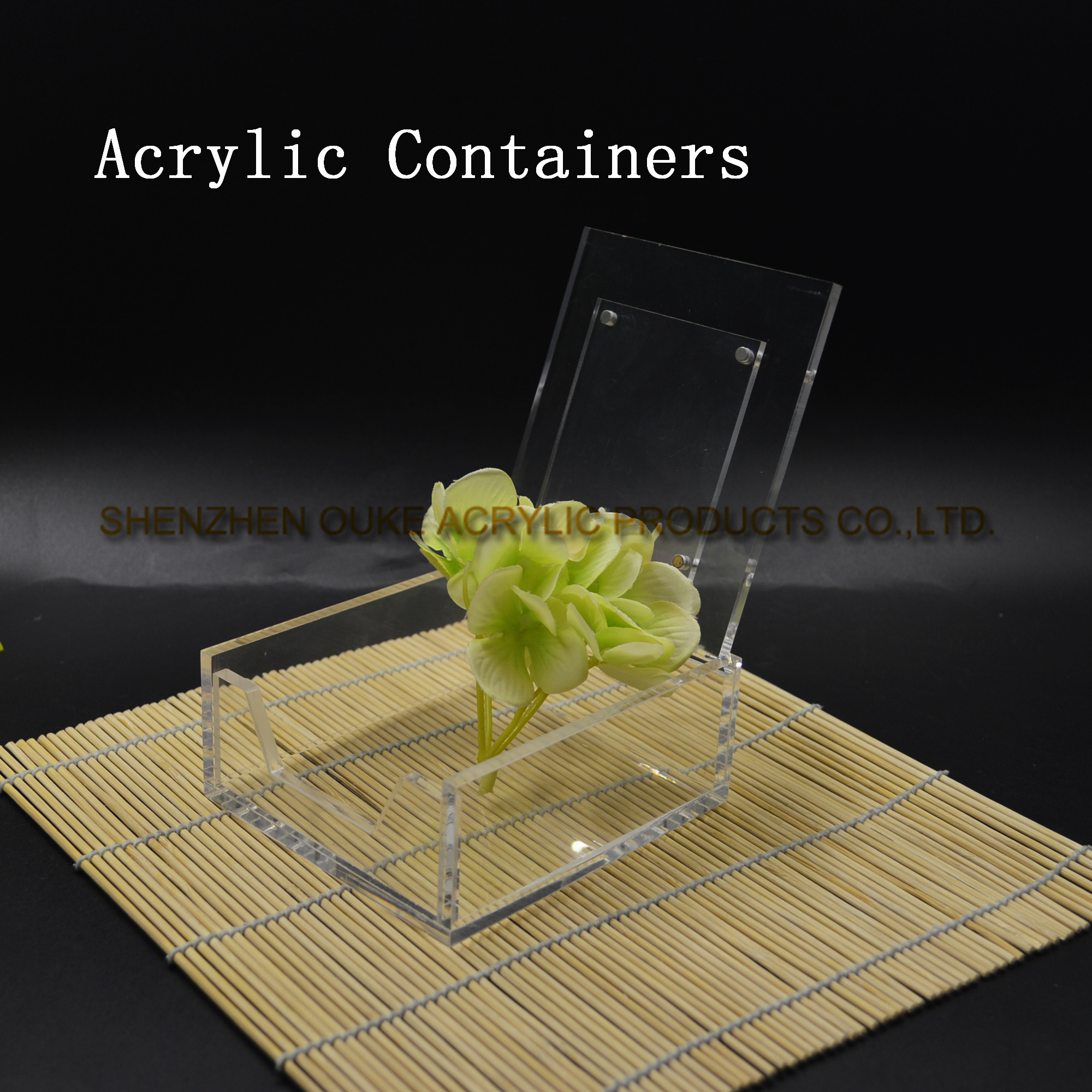 Factory Custom Acrylic Box Clear Acrylic Display Case With Lid .jpg