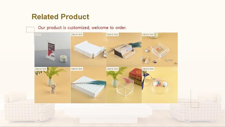 Modern elegant acrylic wedding invitation related product.jpg