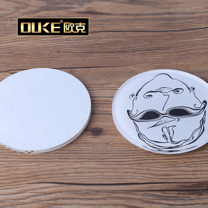 acrylic printed coaster 