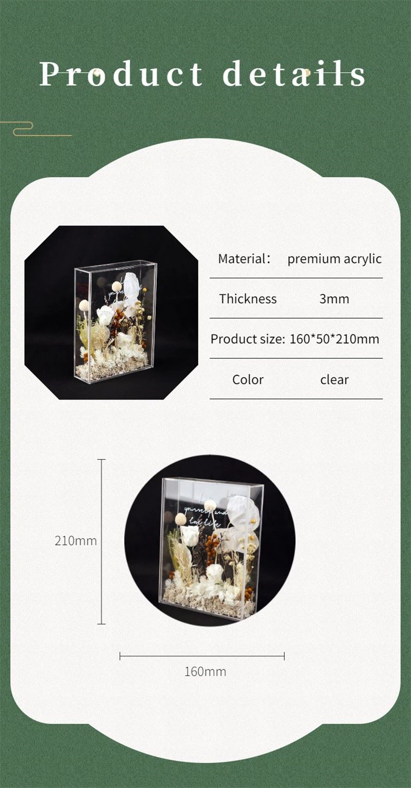 acrylic flower box 13