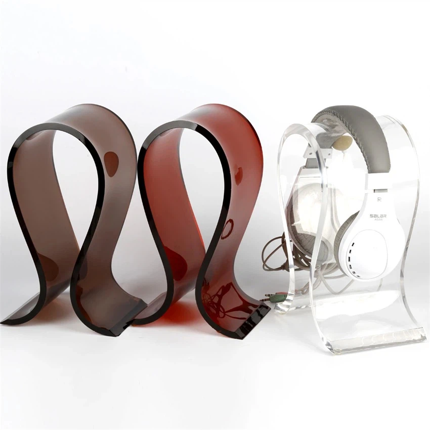 Acrylic earphone holder Acrylic earphone holder