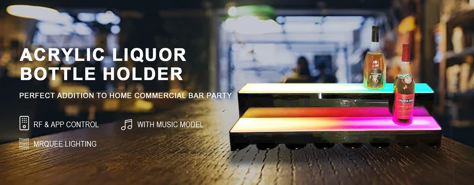 acrylic liquor holder acrylic liquor holder