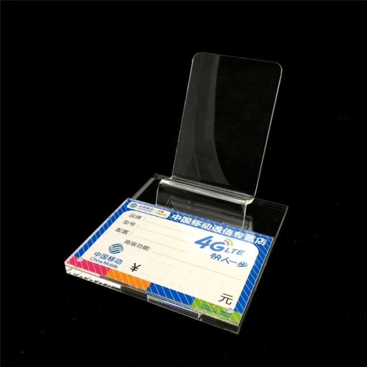 High Quality Modern Design Acrylic Phone Holder Perspex Phone Stand