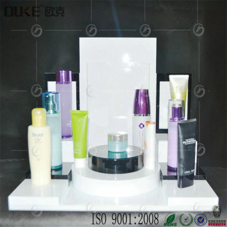 Elegant Design Clear Acrylic Perfume Display Stand