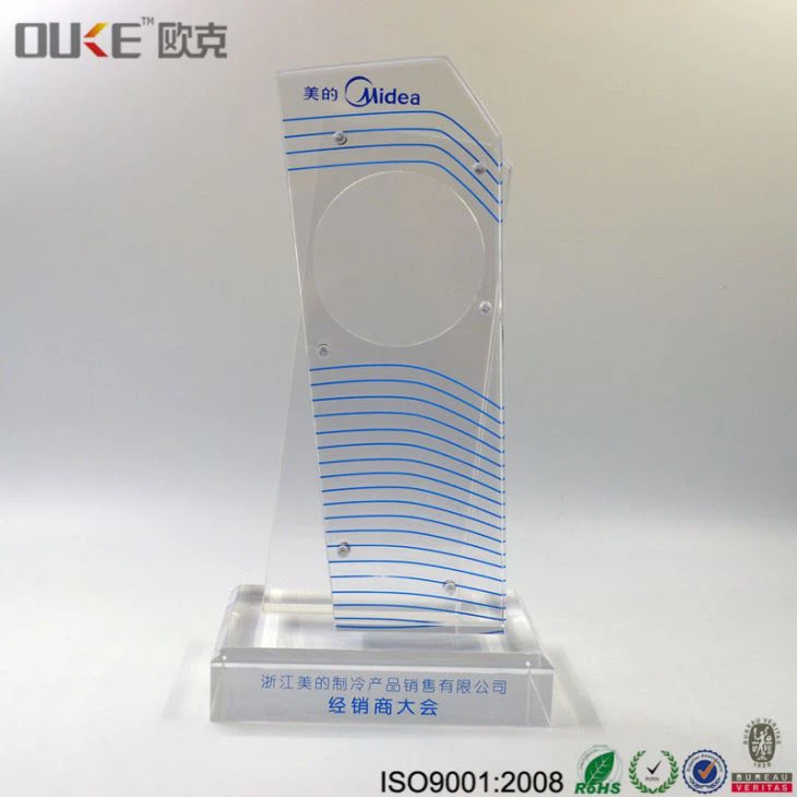 Good Design Clear Custom Acrylic Trophies Online Suppliers