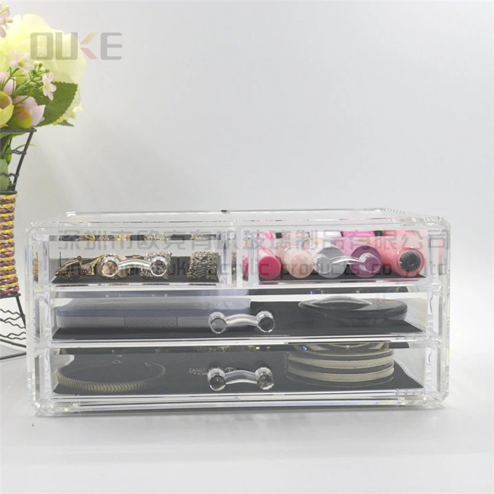 acrylic makeup organizer