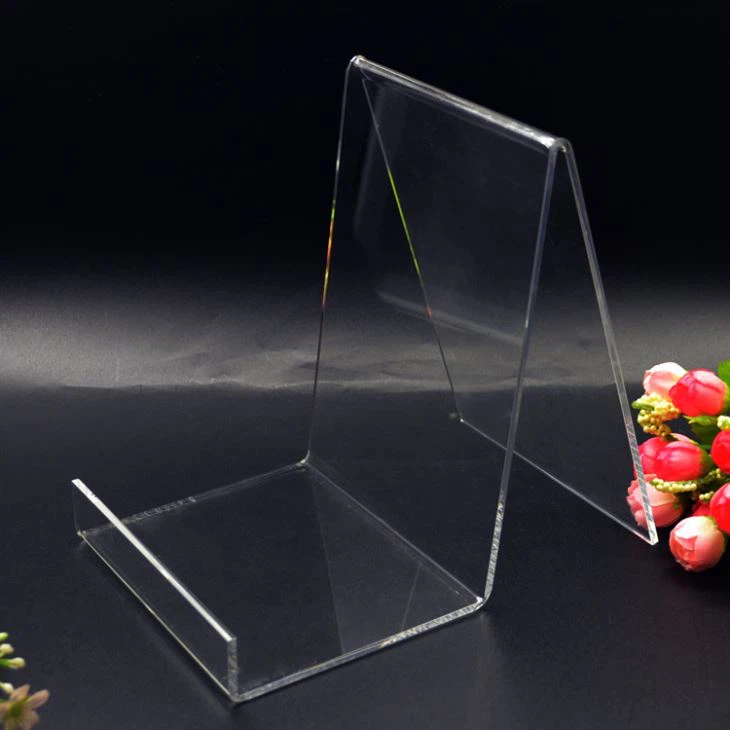 Handmade Acrylic Table Tents Menu Sleeves A4 Menu Holders For Tables