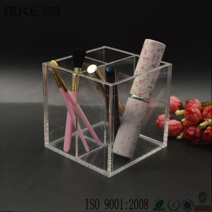 2017 Factory Price Clare Acrylic Gift Box\Acrylic Container With Lid\Clear Plexiglass Box