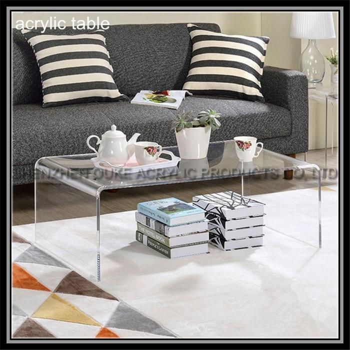 Transparent Acrylic Table Plexiglass Acrylic Coffee Table