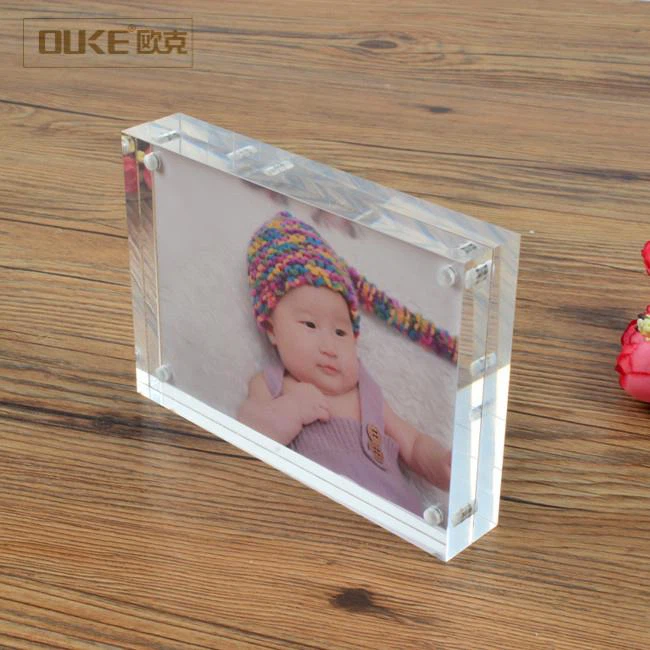 2018 Useful magnet Acrylic Photo Frames 5*7''