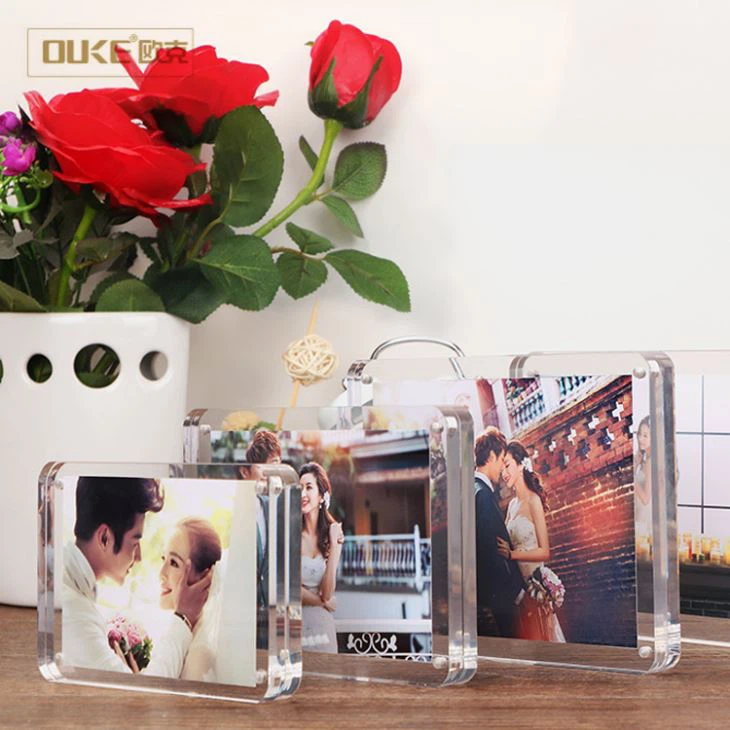 China Suppliers Clear Fillet Acrylic Photo Frames