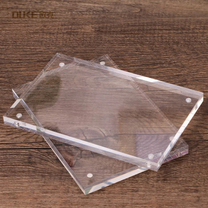 China Suppliers Clear Fillet Acrylic Photo Frames