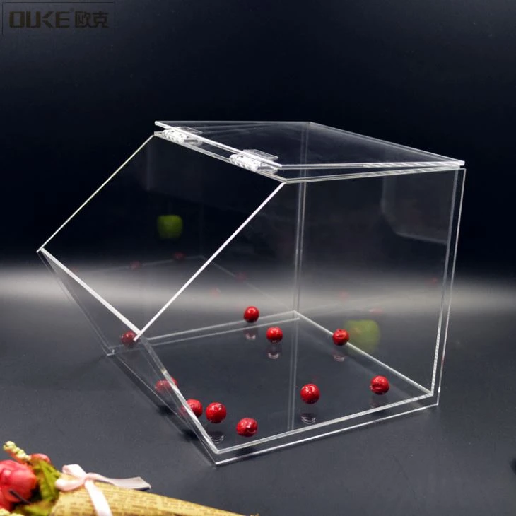 Container Waterproof Acrylic Storage Bread Boxes