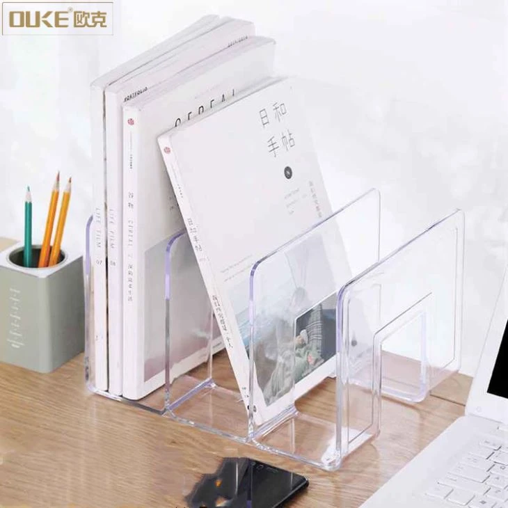 Custom Modern Table Top Acrylic Book Stand