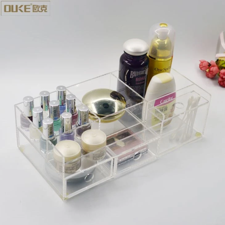 Premium Quality Acrylic Makeup Organizer With Drawers