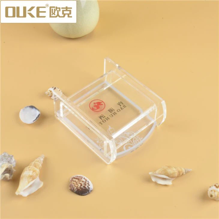 Small Cheap Clear Acrylic Cotton Swab Box