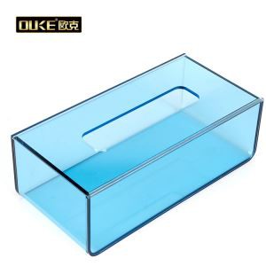 Clear Acrylic Tissue Dispenser Box Cover Holder