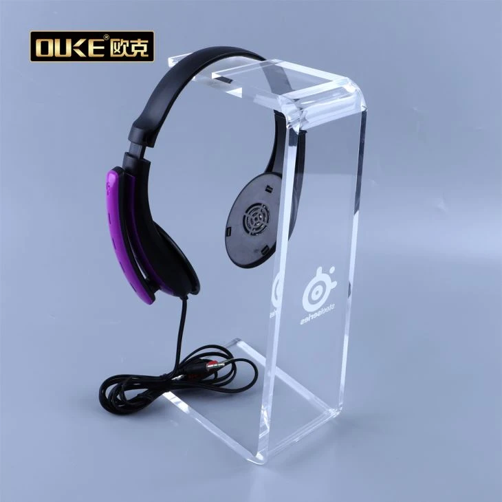 Acrylic Earphone Electronic Equipment Display Stand