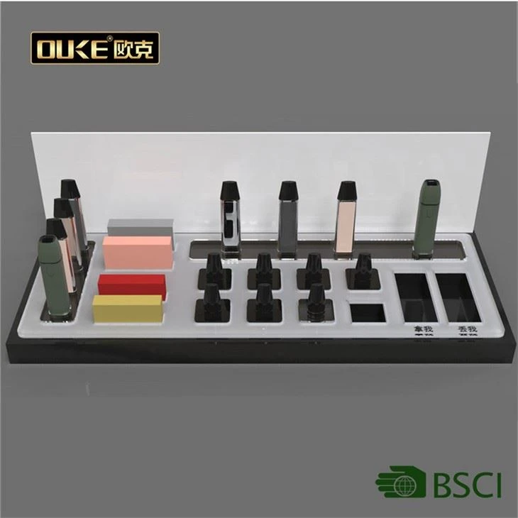 Acrylic Electronic Cigarette Display Rack