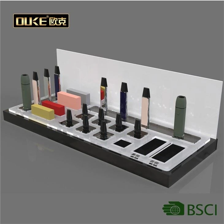 Acrylic Electronic Cigarette Display Rack