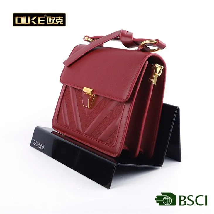 Black Acrylic Display For Handbag