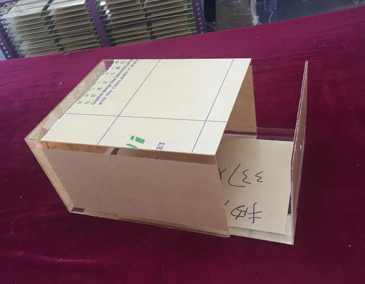 Clear Acrylic Shoe Box