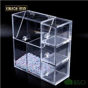 Clear Acrylic Makeup Organizer
