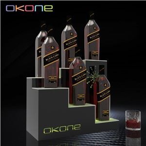Led Acrylic Wine Display Rack